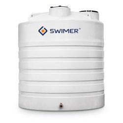 Zbiornik naziemny zamknięty, szczelny na wodę deszczową 2000 l / 2 m³ – Rain Water Swimer