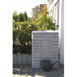 Kamienny Mur Maurano, zbiornik na deszczówkę 300l, kolor granitowy