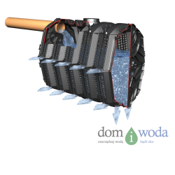 Studnia chłonna do rozsączania deszczówki 600 litrów 