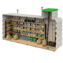 Piwnica-ogrodowa-z-tworzywa-plastik -cellar-ziemianka-piwnica-wnetrze-200x480-dyskretna-wodoszczelna