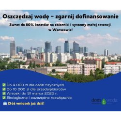 Dofinansowanie-deszczówki-Warszawa-2025 -najwazniejsze-informacje