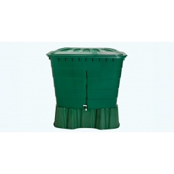 Zbiornik z podstawką, prostokątny 520 litrów, kolor zielony